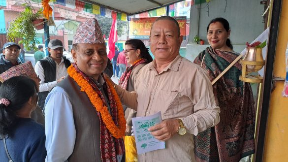 कालिकापथलाई व्यवस्थित र आकर्षक व्यापारिक केन्द्रका रूपमा विकास गर्छु : चुन्नप्रसाद