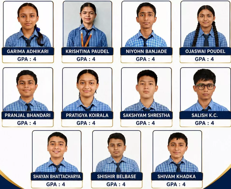 एसईईमा अक्सफोर्डका ११ जना विद्यार्थीको ४ जीपीए